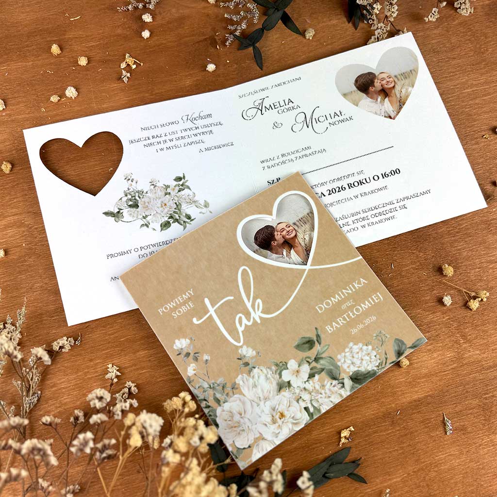 Zaproszenia Ślubne Serafina