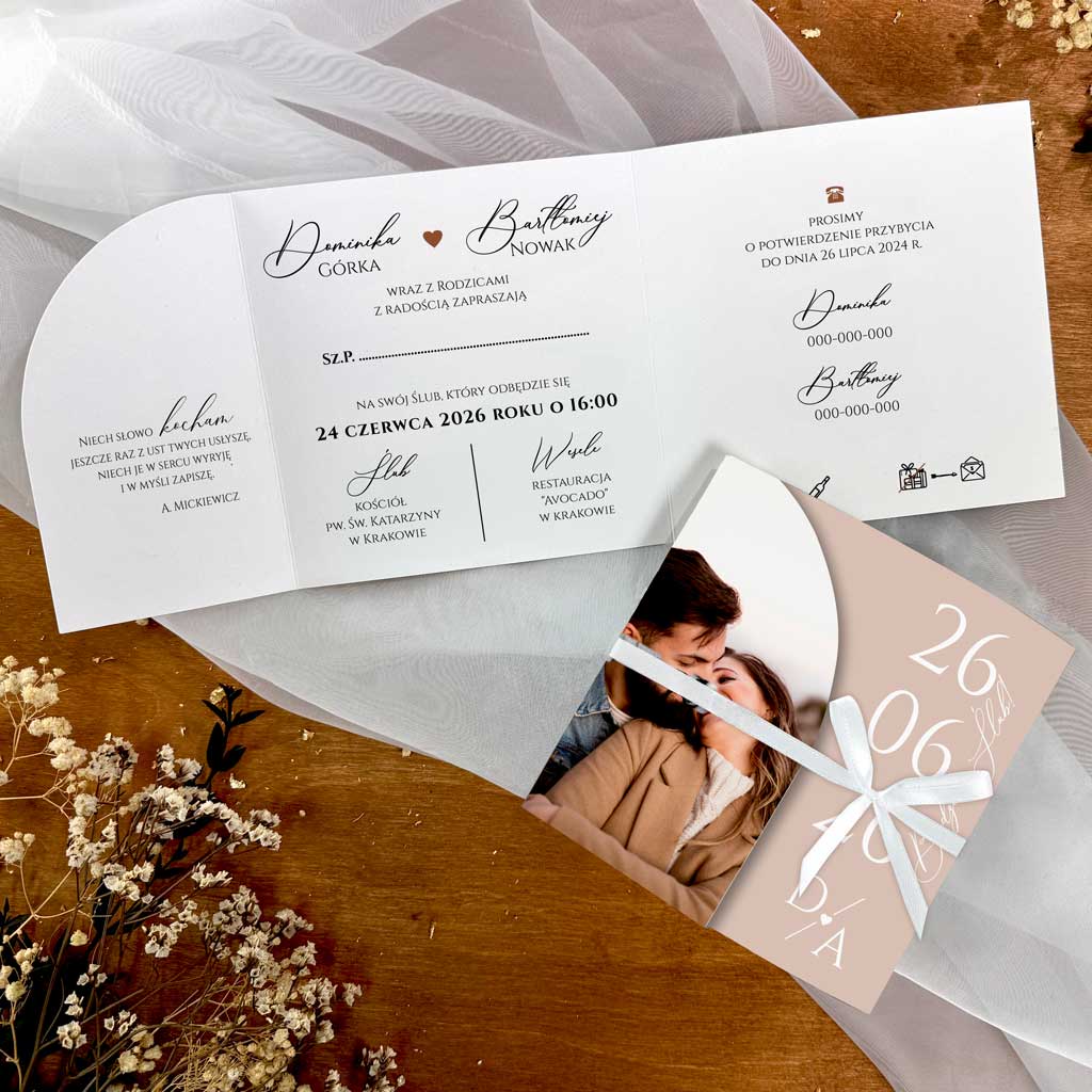 Zaproszenia Ślubne Melania