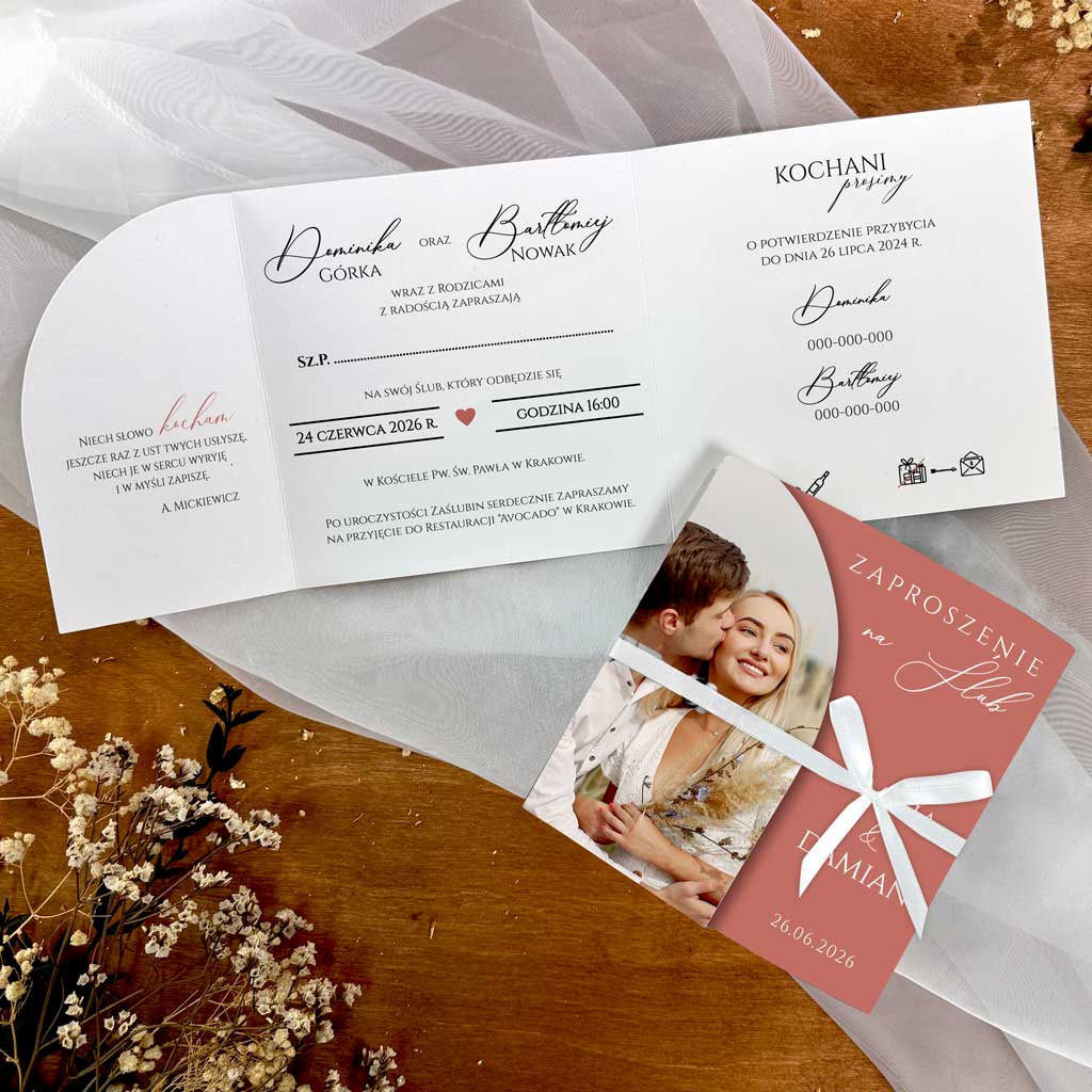 Zaproszenia Ślubne Melania