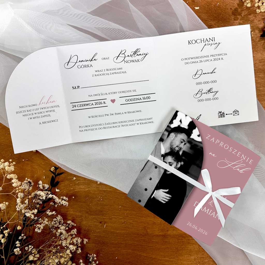 Zaproszenia Ślubne Melania