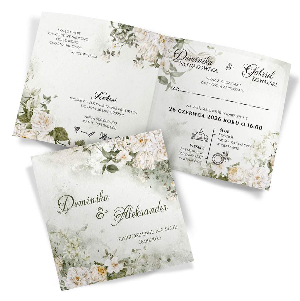 Zaproszenia Ślubne Eliza