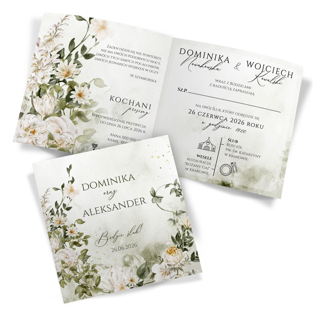 Zaproszenia Ślubne Eliza