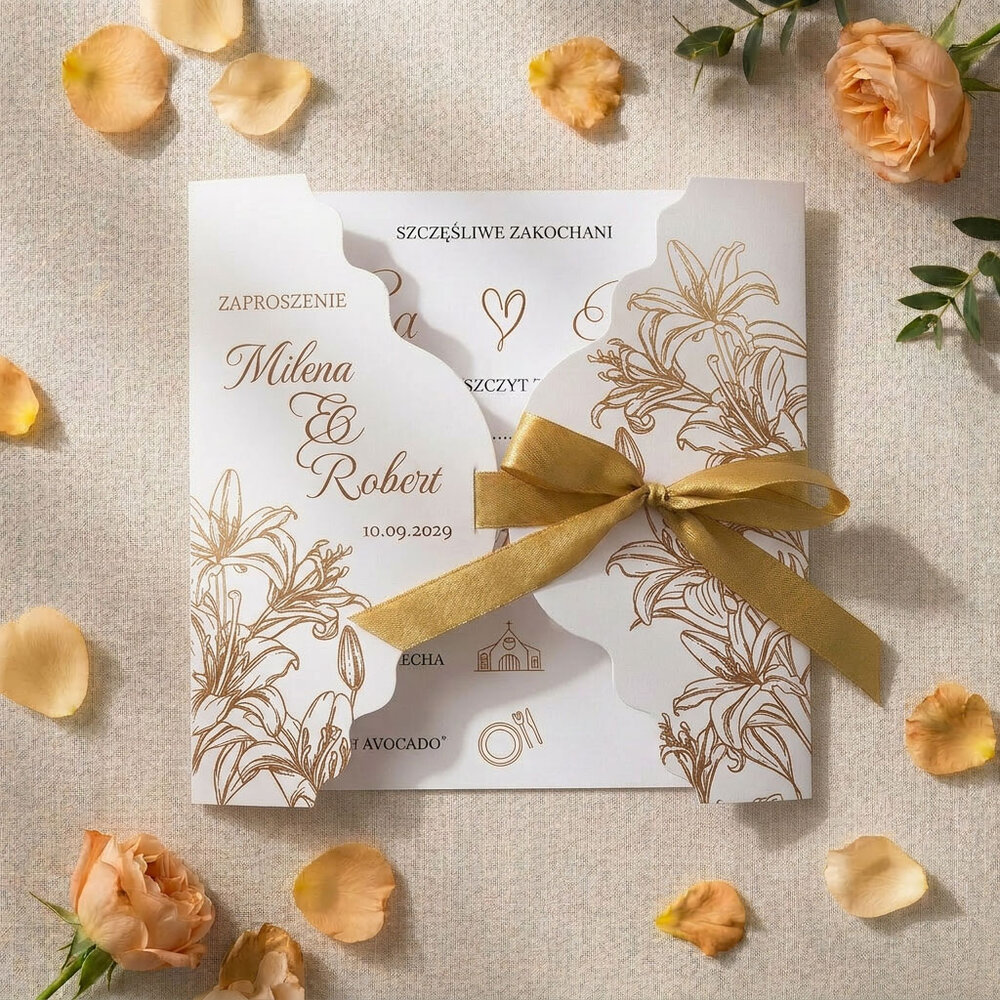 Zaproszenia Ślubne Brama - Alma