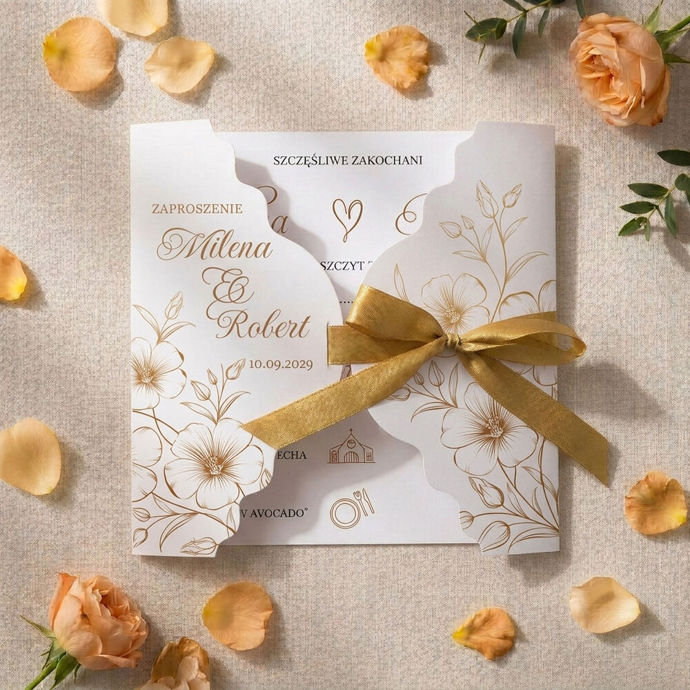 Zaproszenia Ślubne Brama - Alma
