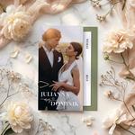 Zaproszenia ślubne ze zdjęciem - Paola2