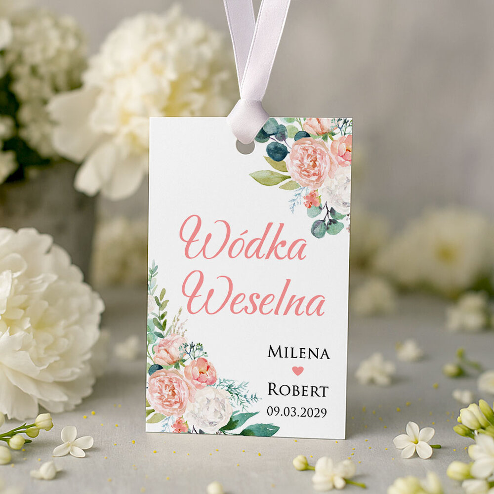 Zawieszki na alkohol 10szt - Oliwia