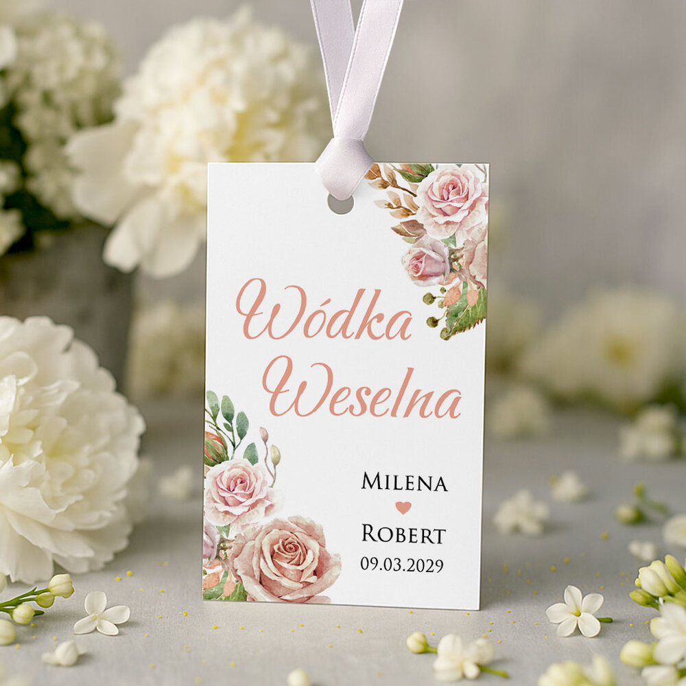 Zawieszki na alkohol 10szt - Oliwia