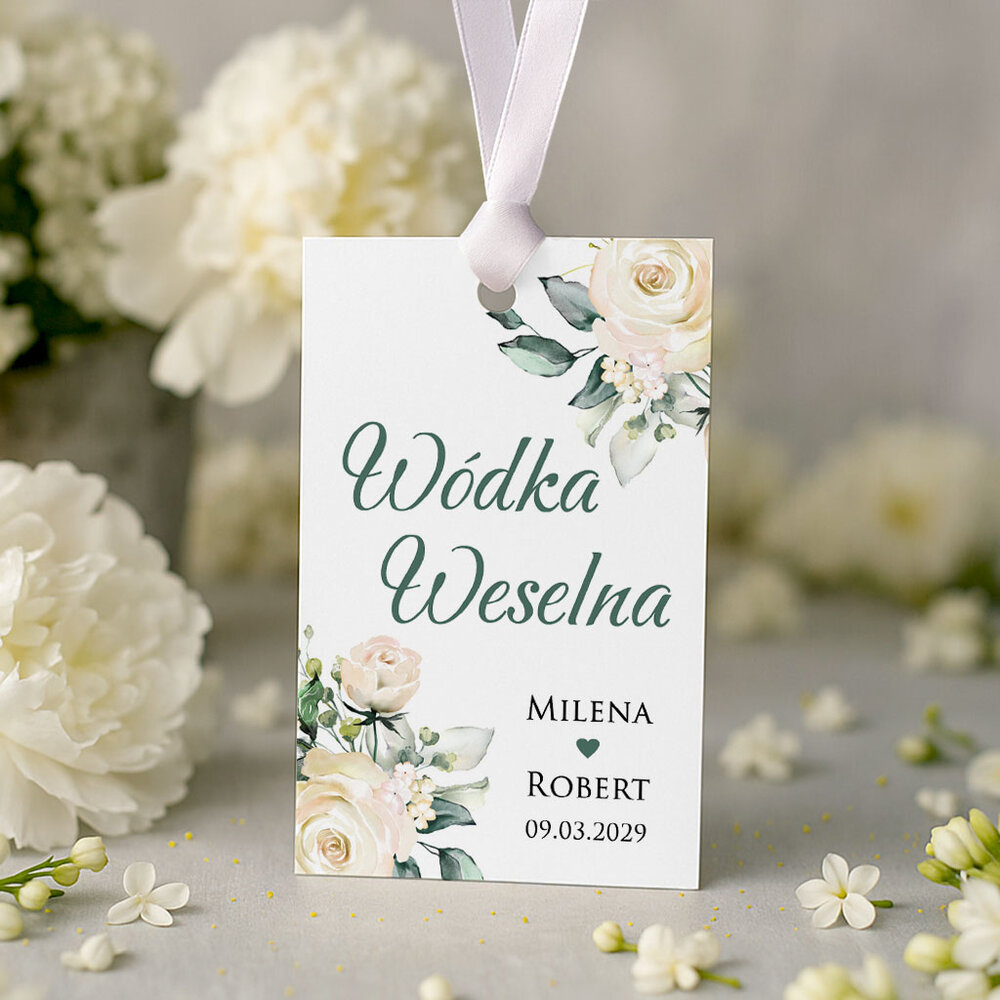 Zawieszki na alkohol 10szt - Oliwia