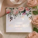 Złocone Zaproszenia Ślubne Elza7